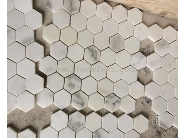 Мозаика Calacatta Hexagon